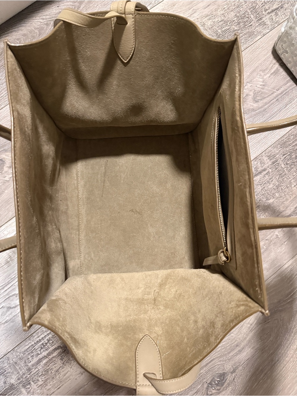 Celine Phantom Luggage Tote – Taupe/Beige Leather - Picture 5 of 11